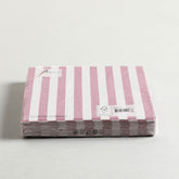 Napkin Stripes Pale Rose